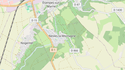 Carte de localisation de l'évènement