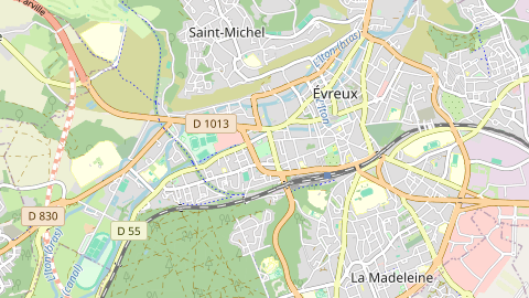 Carte de localisation de l'évènement