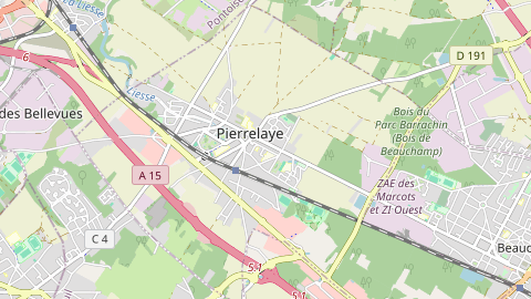 Carte de localisation de l'évènement