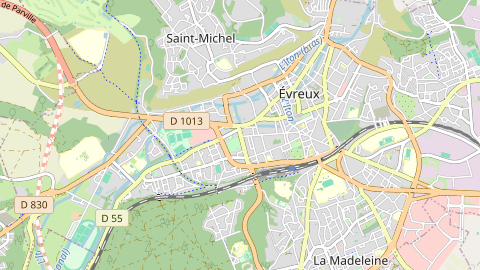 Carte de localisation de l'évènement