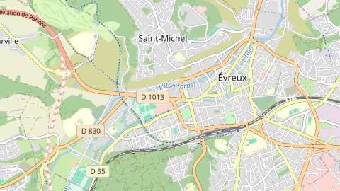Carte de localisation de l'évènement