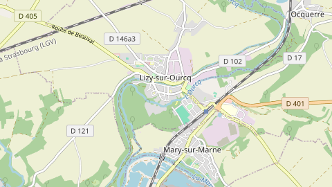 Carte de localisation de l'évènement