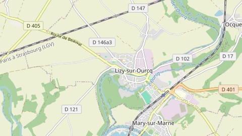 Carte de localisation de l'évènement