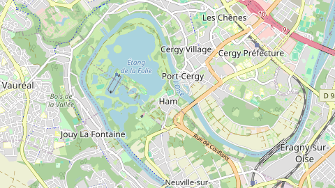 Carte de localisation de l'évènement