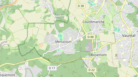 Carte de localisation de l'évènement