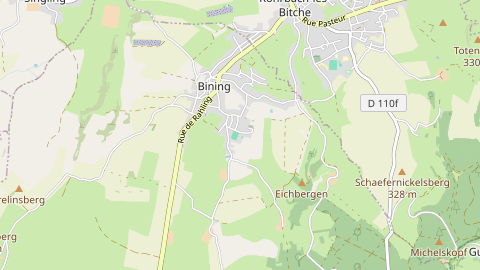 Carte de localisation de l'évènement