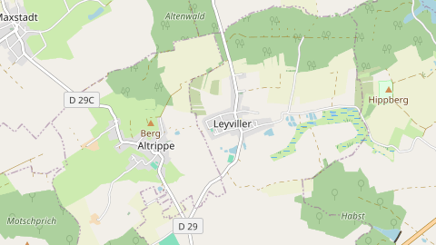 Carte de localisation de l'évènement