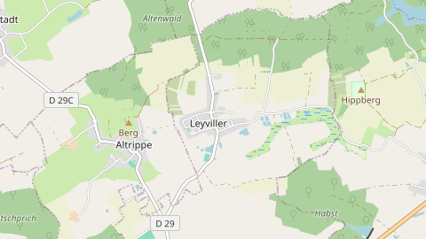 Carte de localisation de l'évènement