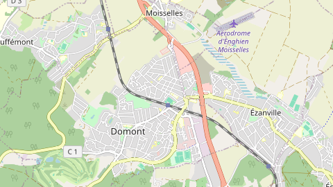 Carte de localisation de l'évènement
