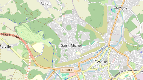 Carte de localisation de l'évènement