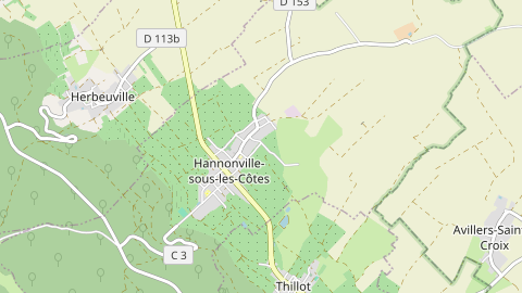 Carte de localisation de l'évènement