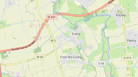 Carte de localisation de l'évènement