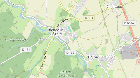 Carte de localisation de l'évènement