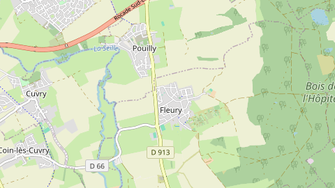 Carte de localisation de l'évènement