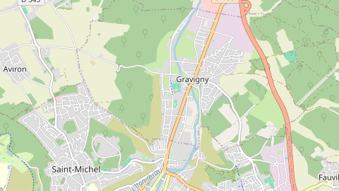 Carte de localisation de l'évènement