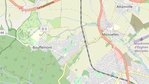 Carte de localisation de l'évènement