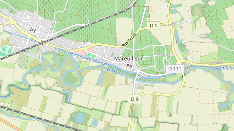 Carte de localisation de l'évènement