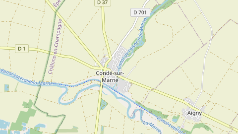 Carte de localisation de l'évènement