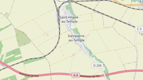 Carte de localisation de l'évènement