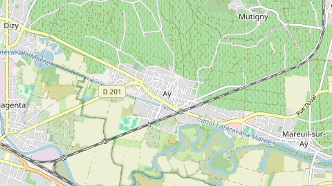 Carte de localisation de l'évènement