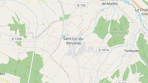 Carte de localisation de l'évènement
