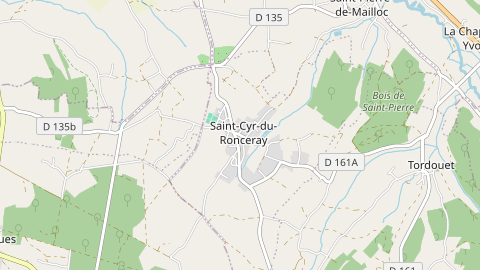 Carte de localisation de l'évènement