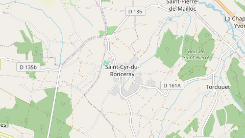 Carte de localisation de l'évènement