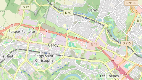 Carte de localisation de l'évènement