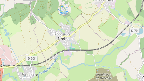 Carte de localisation de l'évènement
