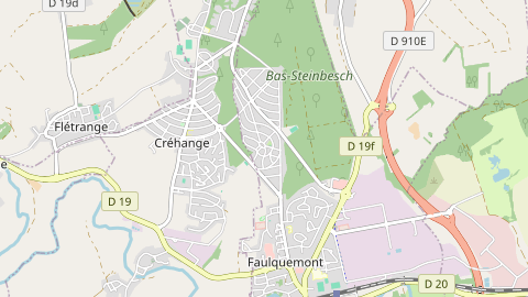 Carte de localisation de l'évènement