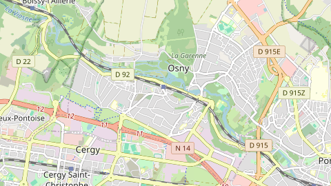Carte de localisation de l'évènement