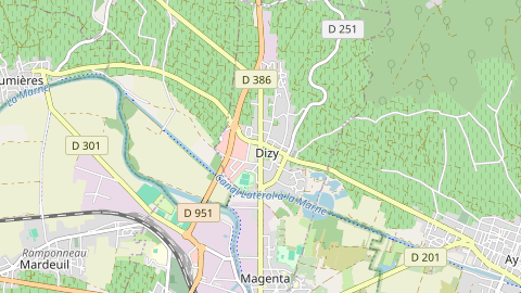 Carte de localisation de l'évènement