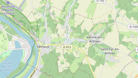 Carte de localisation de l'évènement