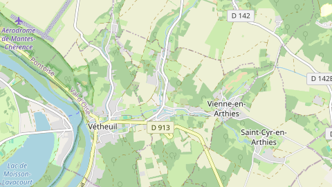 Carte de localisation de l'évènement