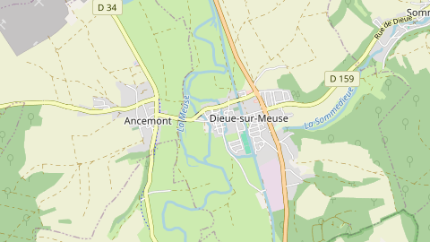 Carte de localisation de l'évènement