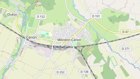 Carte de localisation de l'évènement