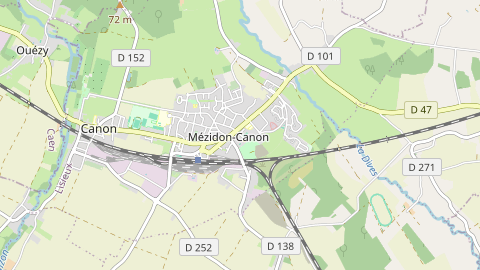 Carte de localisation de l'évènement