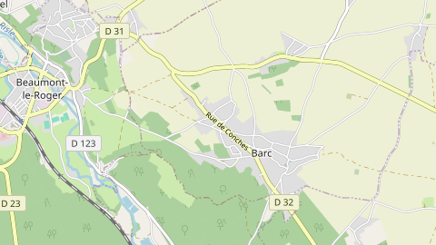Carte de localisation de l'évènement
