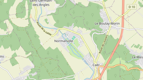 Carte de localisation de l'évènement