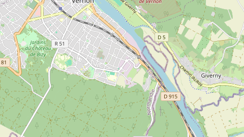 Carte de localisation de l'évènement