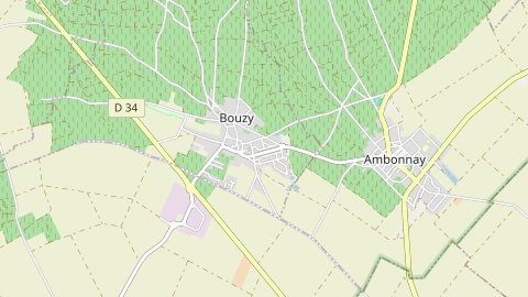 Carte de localisation de l'évènement