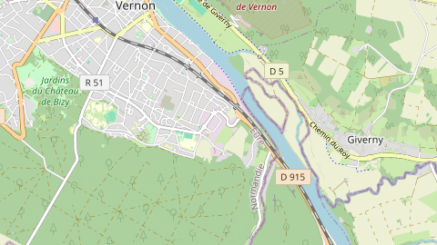 Carte de localisation de l'évènement