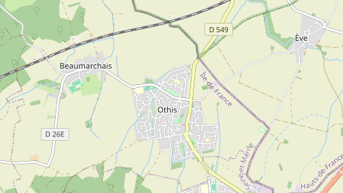 Carte de localisation de l'évènement