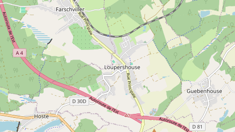 Carte de localisation de l'évènement