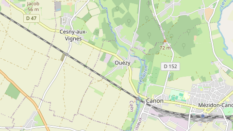 Carte de localisation de l'évènement