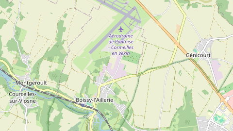 Carte de localisation de l'évènement