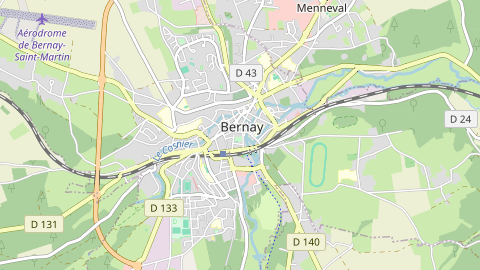 Carte de localisation de l'évènement