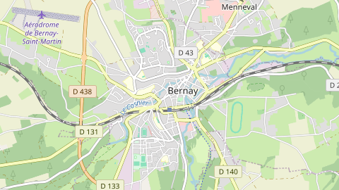 Carte de localisation de l'évènement