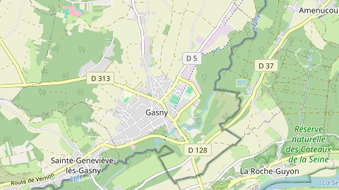 Carte de localisation de l'évènement