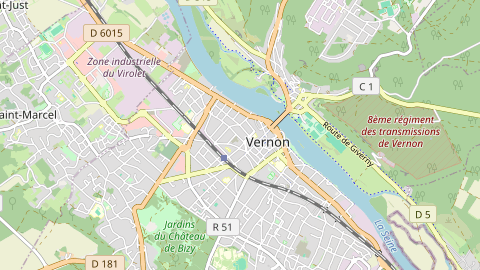 Carte de localisation de l'évènement